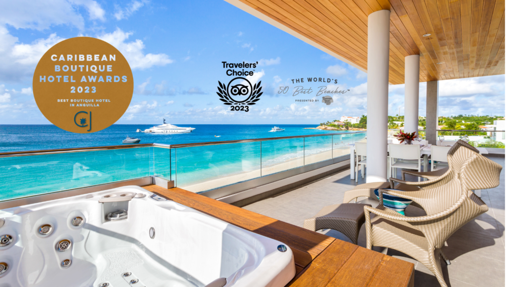 Tranquility Beach Anguilla Wins Best Boutique Hotel In The Caribbean